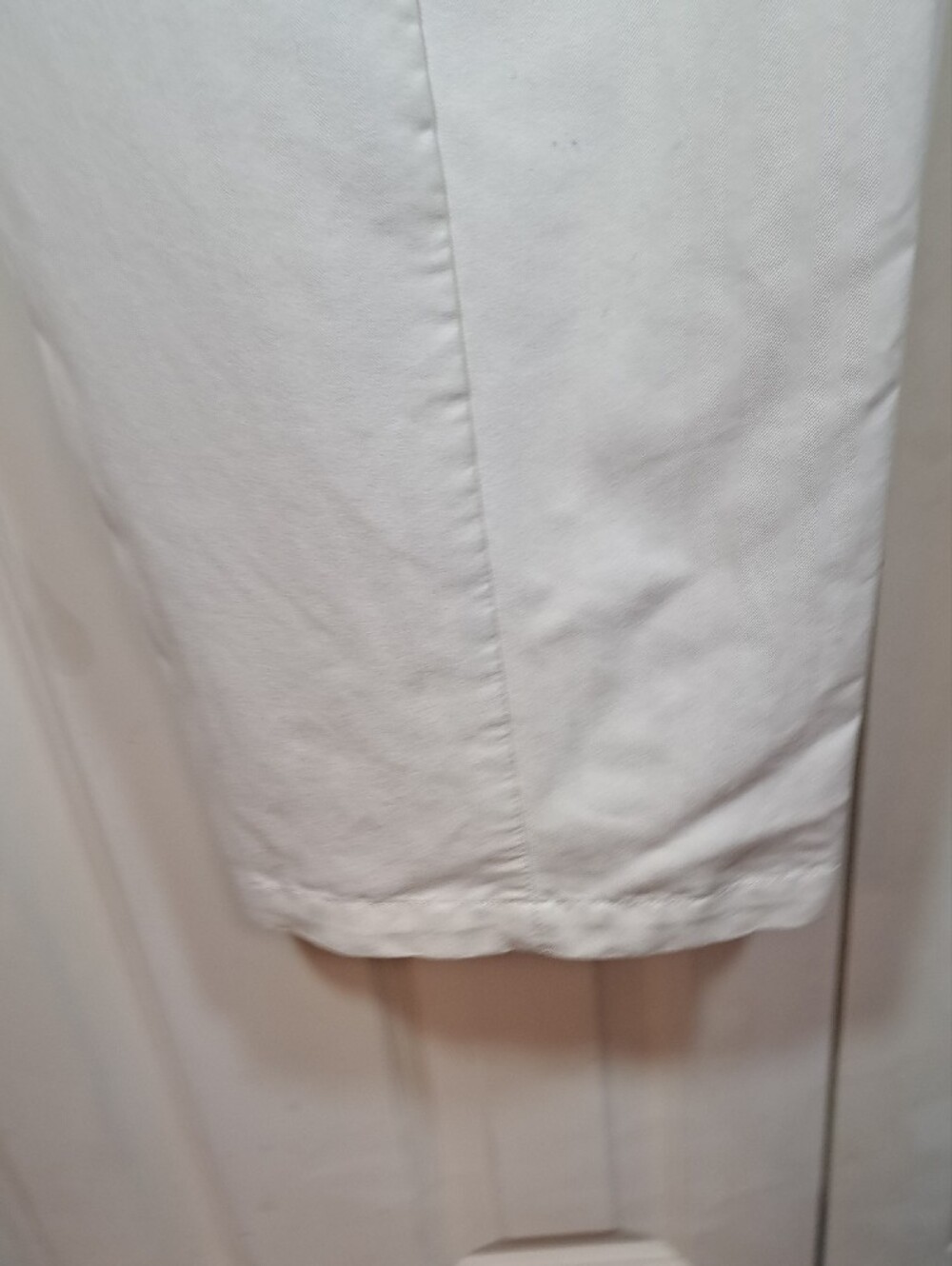 JAMAICA BAY Straight Leg Women's Pants in Off White - Classic Pull-On Style - Picture 4 of 9